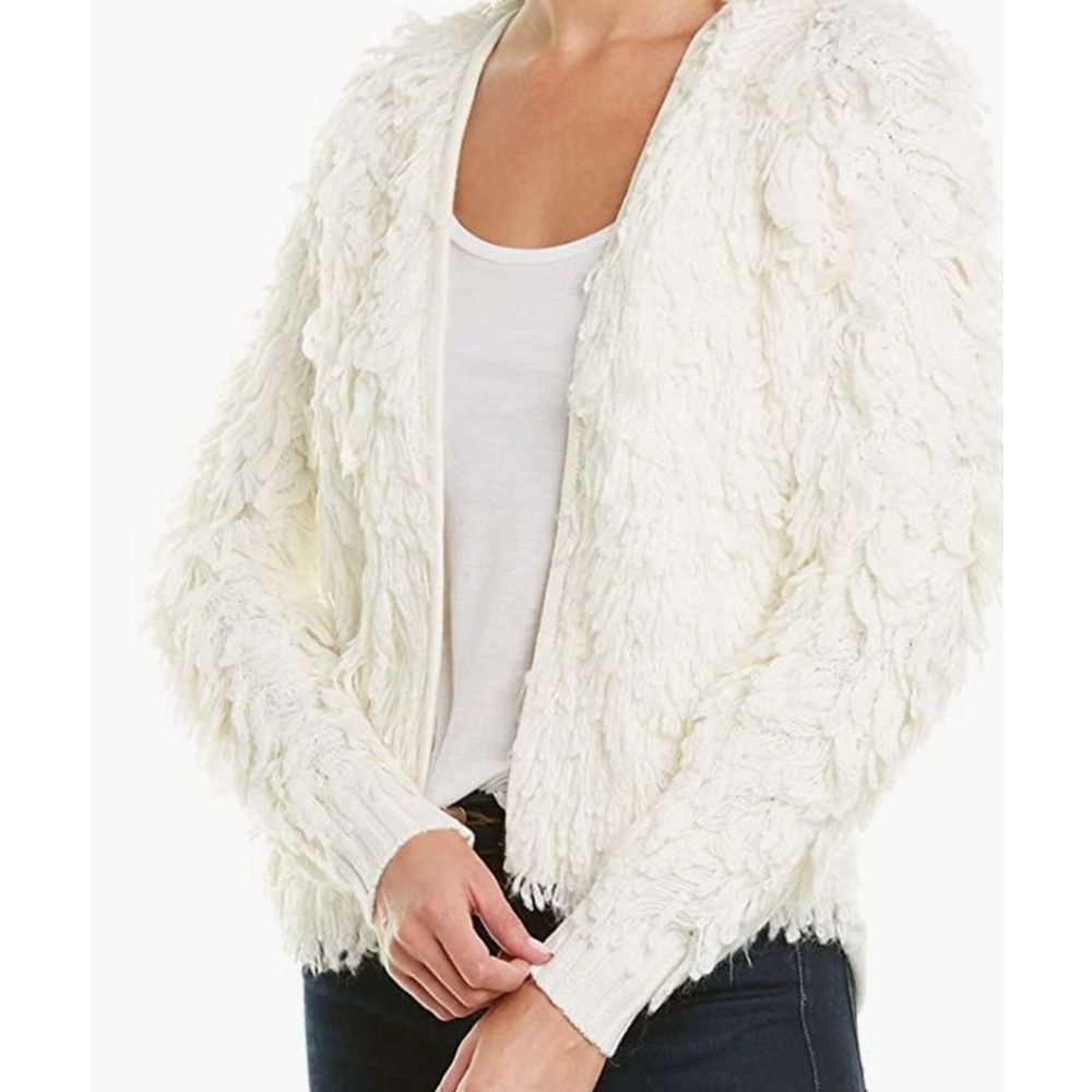 1. State Cream Textured Cardigan